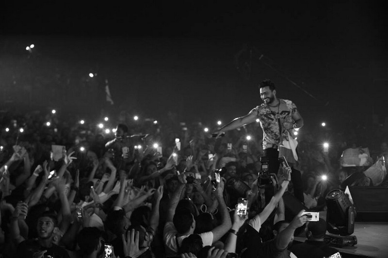 Tamer Hosny at Beirut Holidays